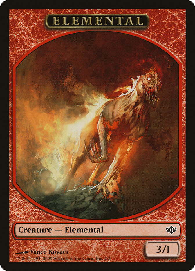Elemental Token [Conflux Tokens] | Good Games Morley