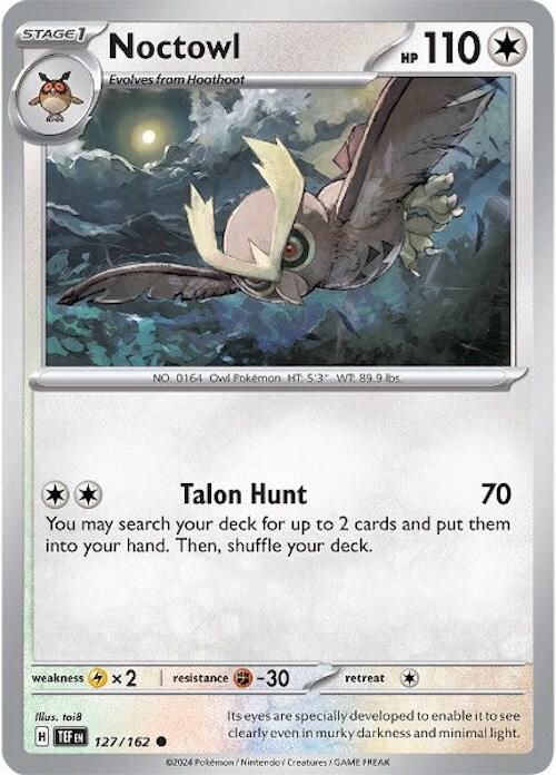 Noctowl 127/162 (SV05: Temporal Forces)  | Good Games Morley