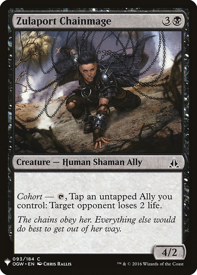 Zulaport Chainmage [Mystery Booster] | Good Games Morley