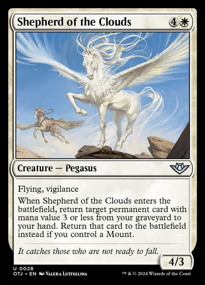 Shepherd of the Clouds 28/286 (Outlaws of Thunder Junction)  | Good Games Morley