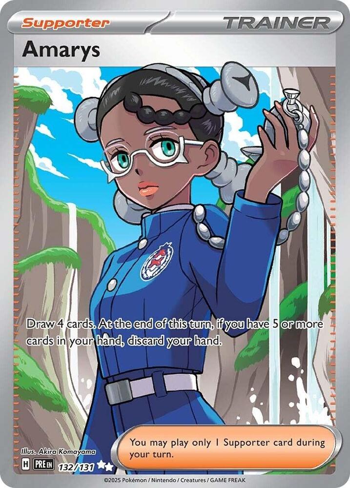 Amarys (132/131) [Scarlet & Violet: Prismatic Evolutions] | Good Games Morley