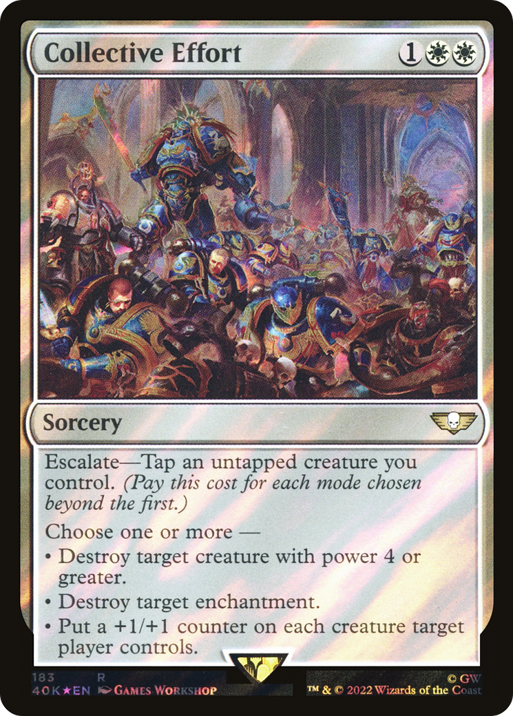 Collective Effort [Marvel Super Heroes Commander] | Good Games Morley