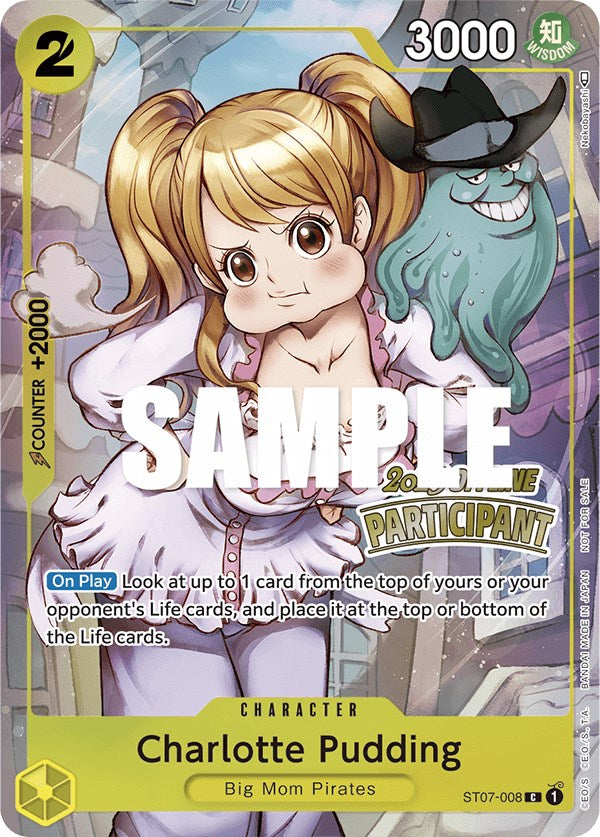 Charlotte Pudding (Offline Regional 2023) [Participant] [One Piece Promotion Cards] | Good Games Morley