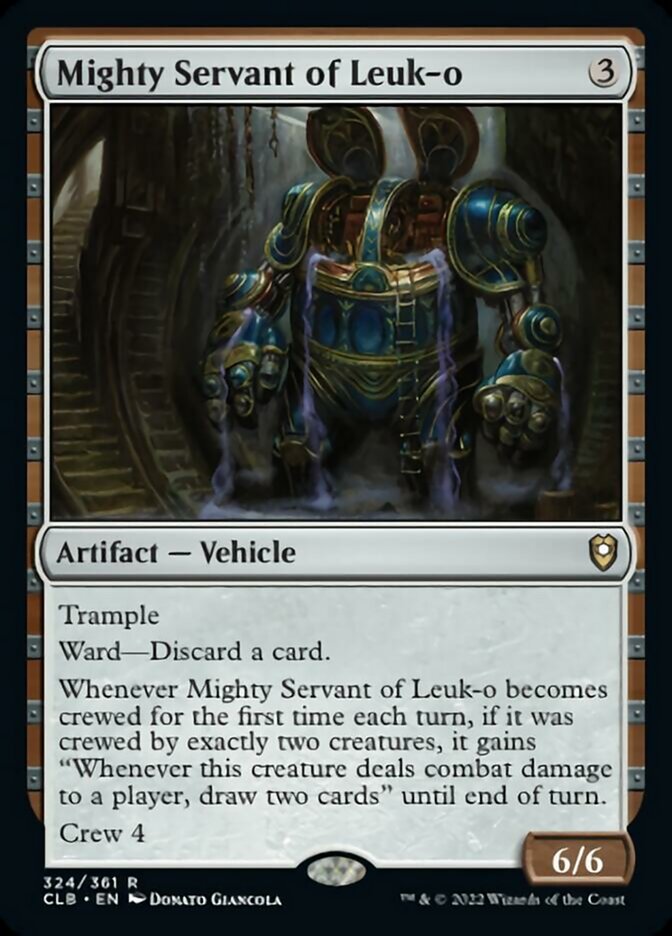 Mighty Servant of Leuk-o [Commander Legends: Battle for Baldur's Gate] | Good Games Morley