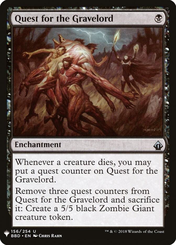 Quest for the Gravelord BBD-156/5075 (The List Reprints)  | Good Games Morley