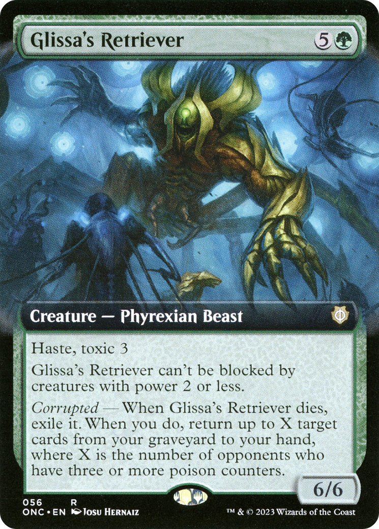 Glissa's Retriever (Extended Art) [Phyrexia: All Will Be One Commander] | Good Games Morley