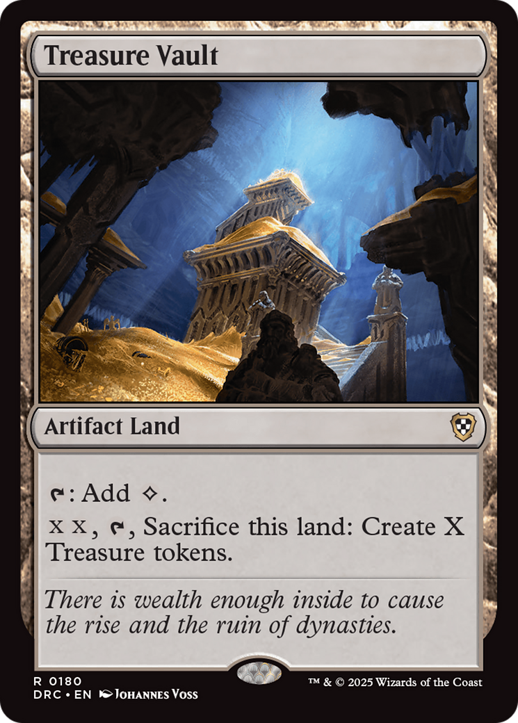 Treasure Vault [Aetherdrift Commander] | Good Games Morley