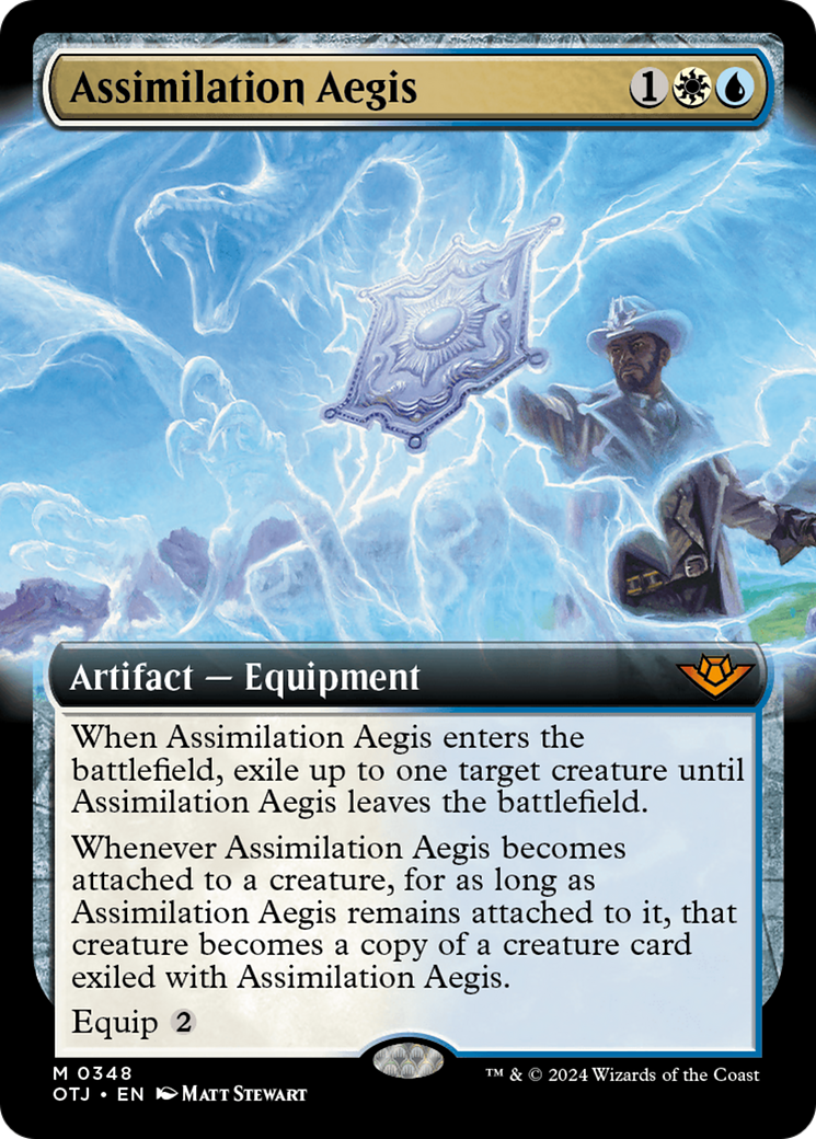 Assimilation Aegis (Extended Art) [Outlaws of Thunder Junction] | Good Games Morley