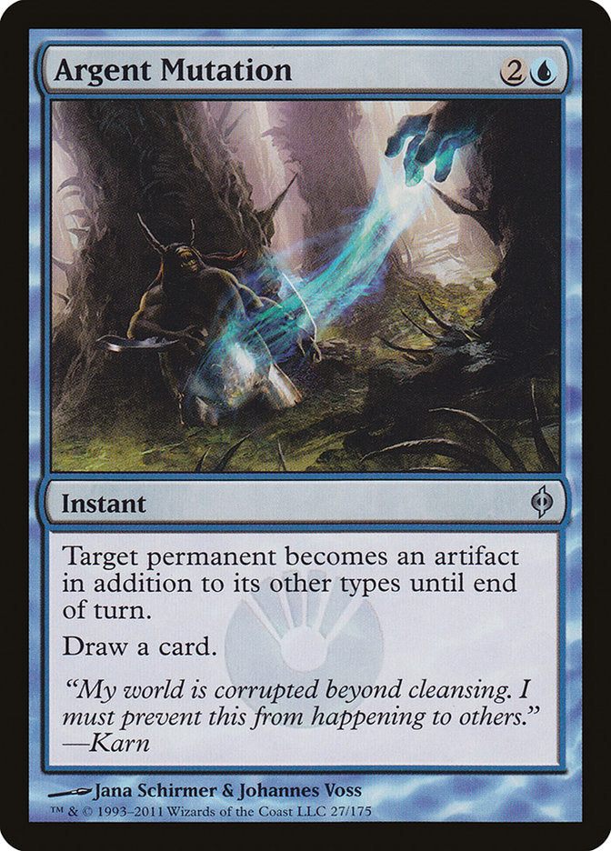 Argent Mutation 27/175 (New Phyrexia)  | Good Games Morley