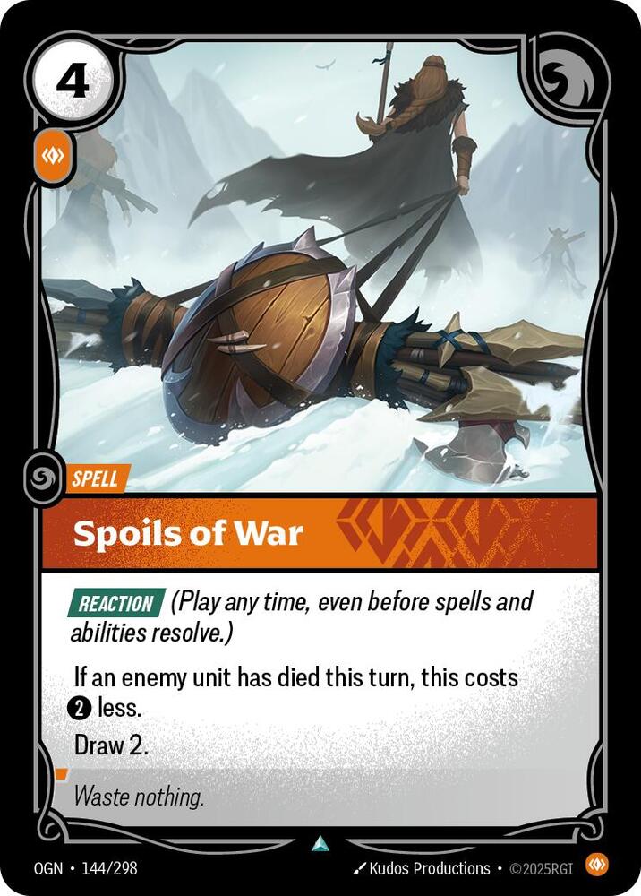 Spoils of War 144/298 (Origins)  | Good Games Morley