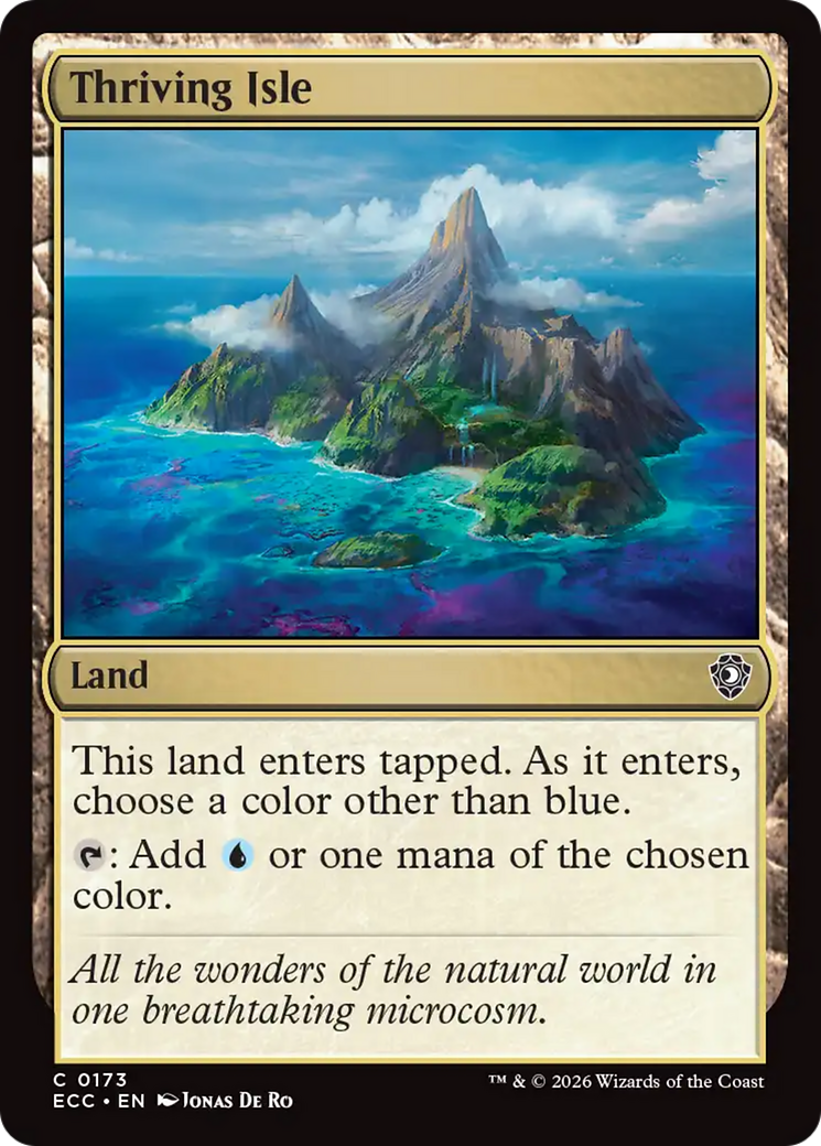 Thriving Isle [Lorwyn Eclipsed Commander] | Good Games Morley