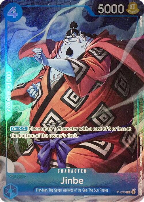 Jinbe (Binder Set) P-030 (One Piece Promotion Cards)  - Foil | Good Games Morley