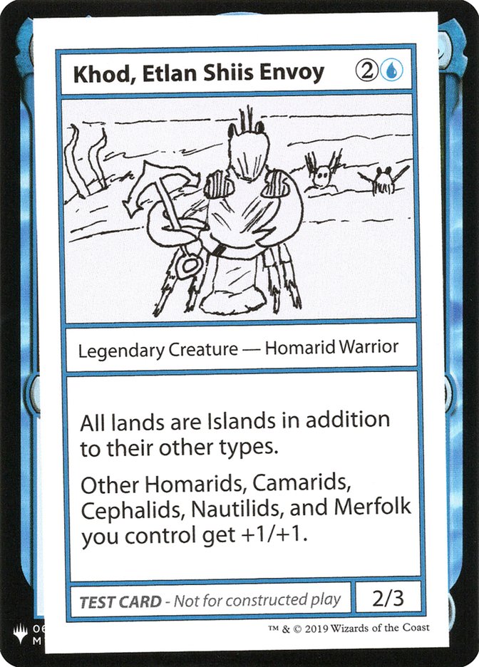 Khod, Etlan Shiis Envoy [Mystery Booster Playtest Cards] | Good Games Morley