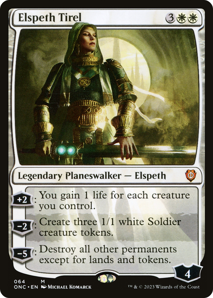 Elspeth Tirel [Phyrexia: All Will Be One Commander] | Good Games Morley