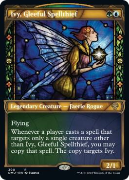 Ivy Gleeful Spellthief Showcase 300/281 (Dominaria United)  - Foil | Good Games Morley