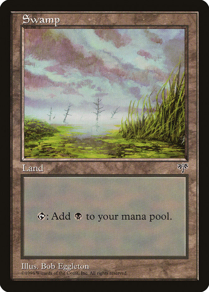 Swamp (No Sun or Moon / No Eyes) [Mirage] | Good Games Morley