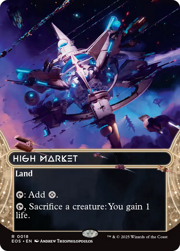 High Market (0018) (Borderless) [Edge of Eternities: Stellar Sights] | Good Games Morley