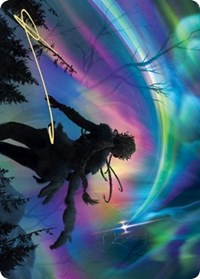 The Prismatic Bridge Art Card (Gold-Stamped Signature) [Kaldheim Art Series] | Good Games Morley