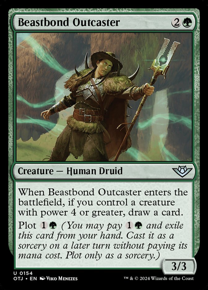 Beastbond Outcaster 154/286 (Outlaws of Thunder Junction)  | Good Games Morley