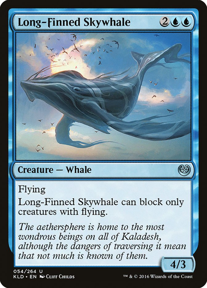 Long-Finned Skywhale [Kaladesh] | Good Games Morley
