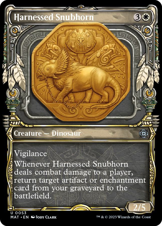 Harnessed Snubhorn 53/50 (March of the Machine: The Aftermath)  - Showcase | Good Games Morley