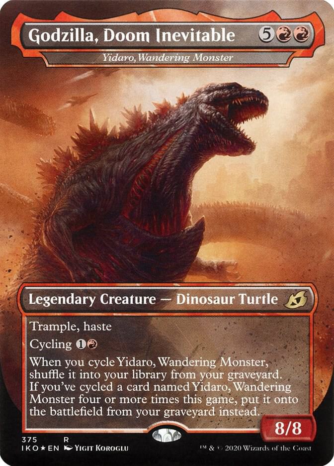 Godzilla, Doom Inevitable - Yidaro, Wandering Monster 375/274 (Ikoria: Lair of Behemoths)  - Foil | Good Games Morley