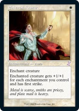 Ethereal Armor 293 (Time Spiral: Remastered)  - Foil | Good Games Morley