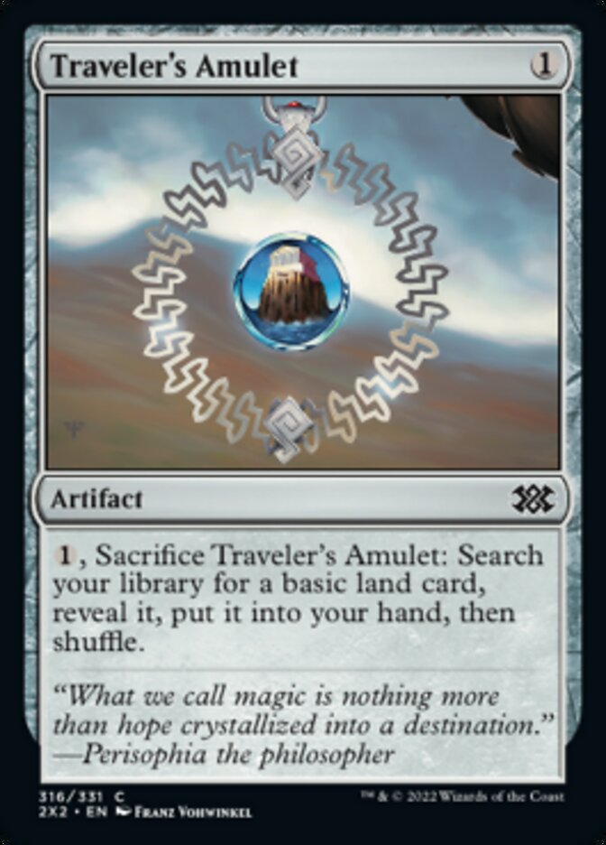 Traveler's Amulet [Double Masters 2022] | Good Games Morley