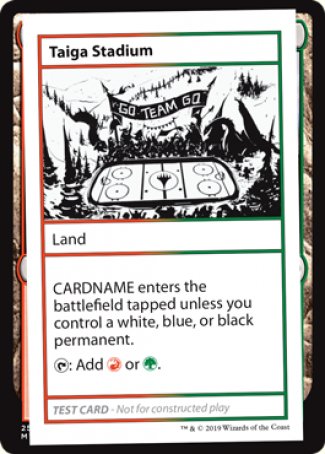 Taiga Stadium (2021 Edition) [Mystery Booster Playtest Cards] | Good Games Morley