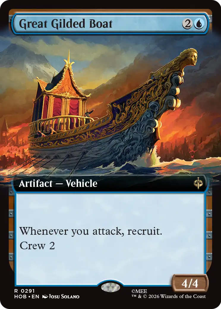 Great Gilded Boat (Extended Art) [The Hobbit] | Good Games Morley