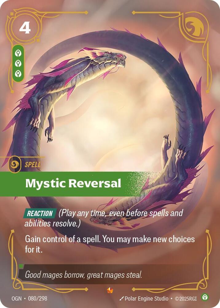Mystic Reversal 080/298 (Origins)  - Foil | Good Games Morley