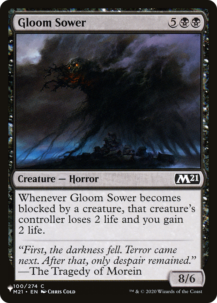 Gloom Sower [The List] | Good Games Morley