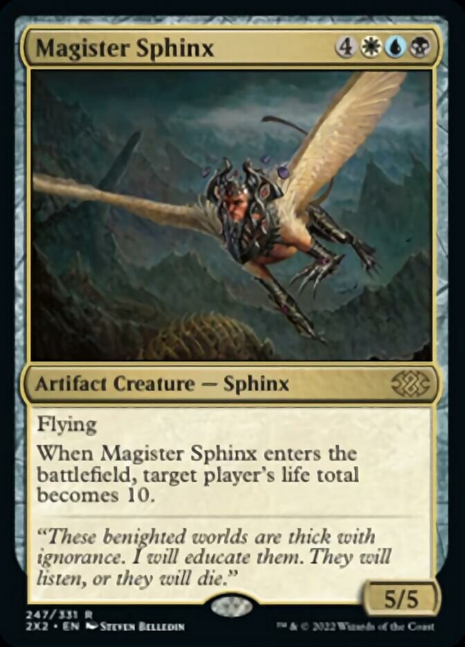 Magister Sphinx [Double Masters 2022] | Good Games Morley