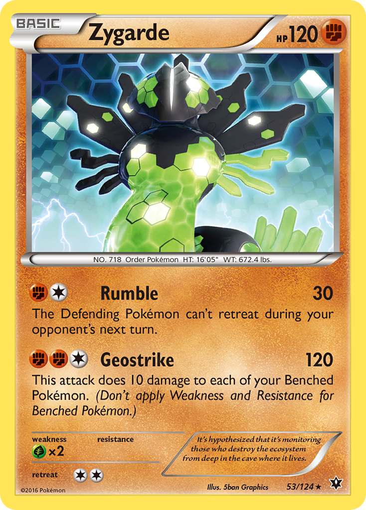 Zygarde (53/124) [XY: Fates Collide] | Good Games Morley