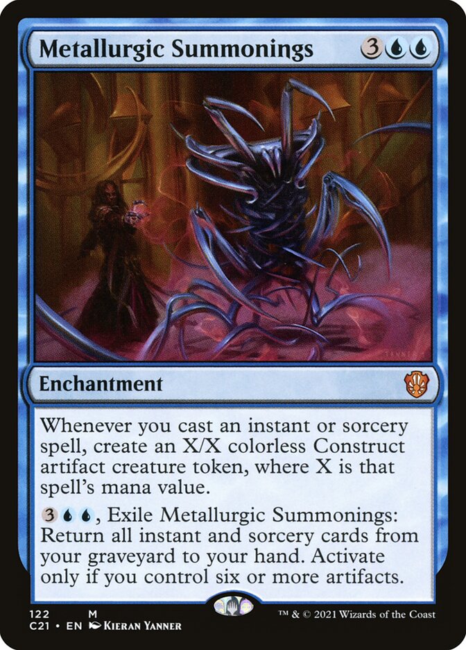 Metallurgic Summonings 122 (Commander 2021)  | Good Games Morley