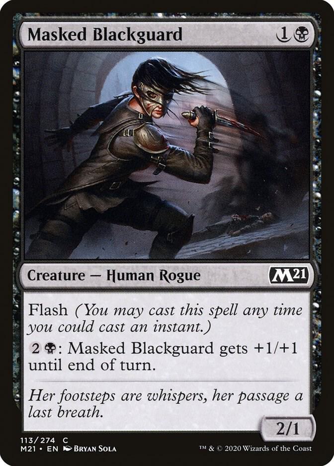 Masked Blackguard 113 (Core Set 2021)  - Foil | Good Games Morley