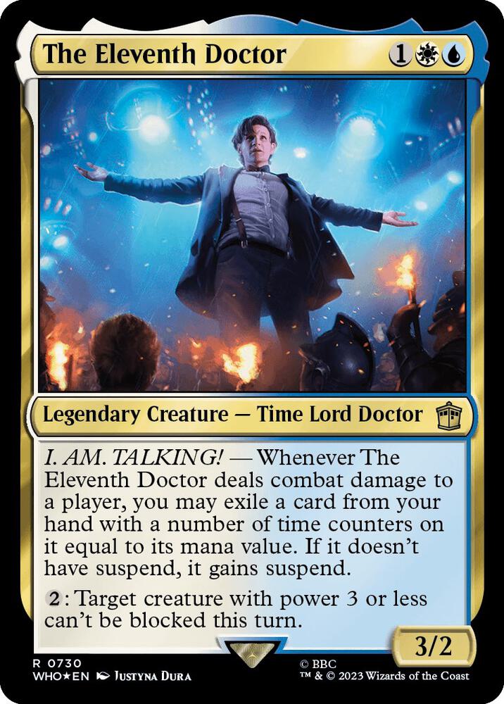 The Eleventh Doctor 730/331 (Universes Beyond: Doctor Who)  - Surge Foil | Good Games Morley