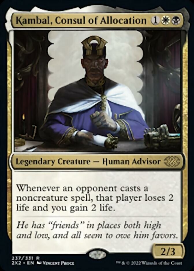 Kambal, Consul of Allocation [Double Masters 2022] | Good Games Morley