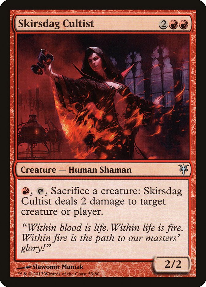 Skirsdag Cultist [Duel Decks: Sorin vs. Tibalt] | Good Games Morley