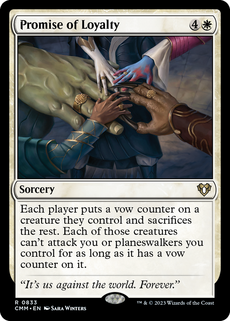 Promise of Loyalty [Commander Masters] | Good Games Morley