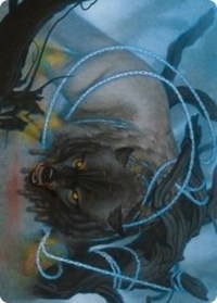 Bind the Monster Art Card [Kaldheim Art Series] | Good Games Morley