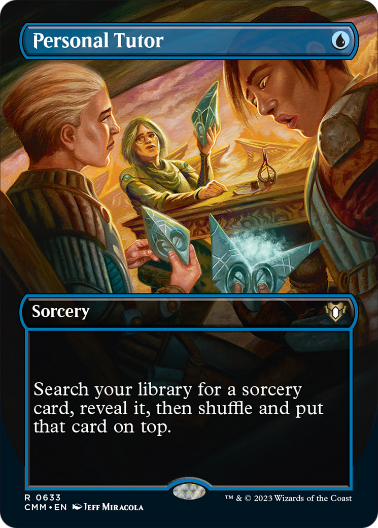Personal Tutor (Borderless) [Commander Masters] | Good Games Morley