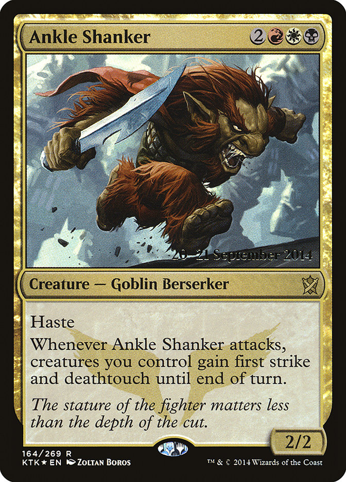 Ankle Shanker [Khans of Tarkir Prerelease Promos] | Good Games Morley