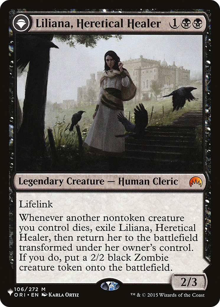 Liliana, Heretical Healer // Liliana, Defiant Necromancer [Secret Lair: From Cute to Brute] | Good Games Morley