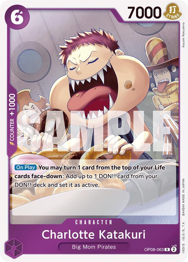 Charlotte Katakuri OP08-063 (Two Legends)  - Foil | Good Games Morley