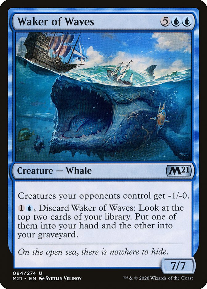 Waker of Waves 84 (Core Set 2021)  | Good Games Morley