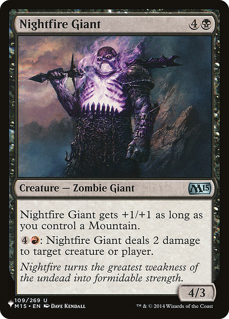 Nightfire Giant [The List] | Good Games Morley