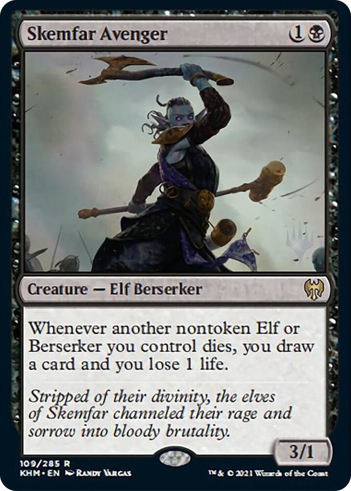 Skemfar Avenger 109 (Promo Pack: Kaldheim)  - Foil | Good Games Morley