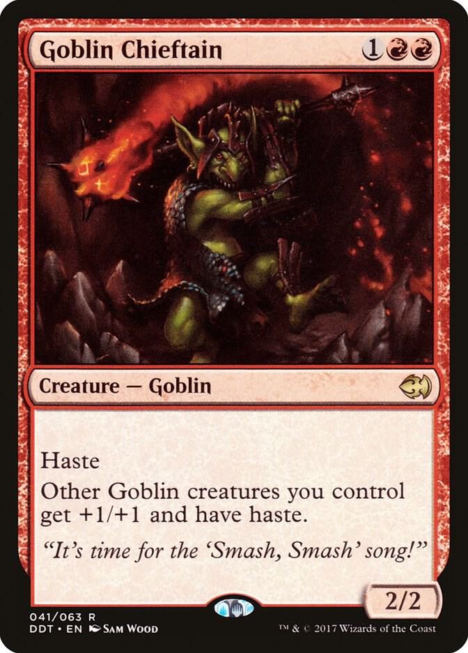 Goblin Chieftain 41/63 (Duel Decks: Merfolk vs. Goblins)  | Good Games Morley