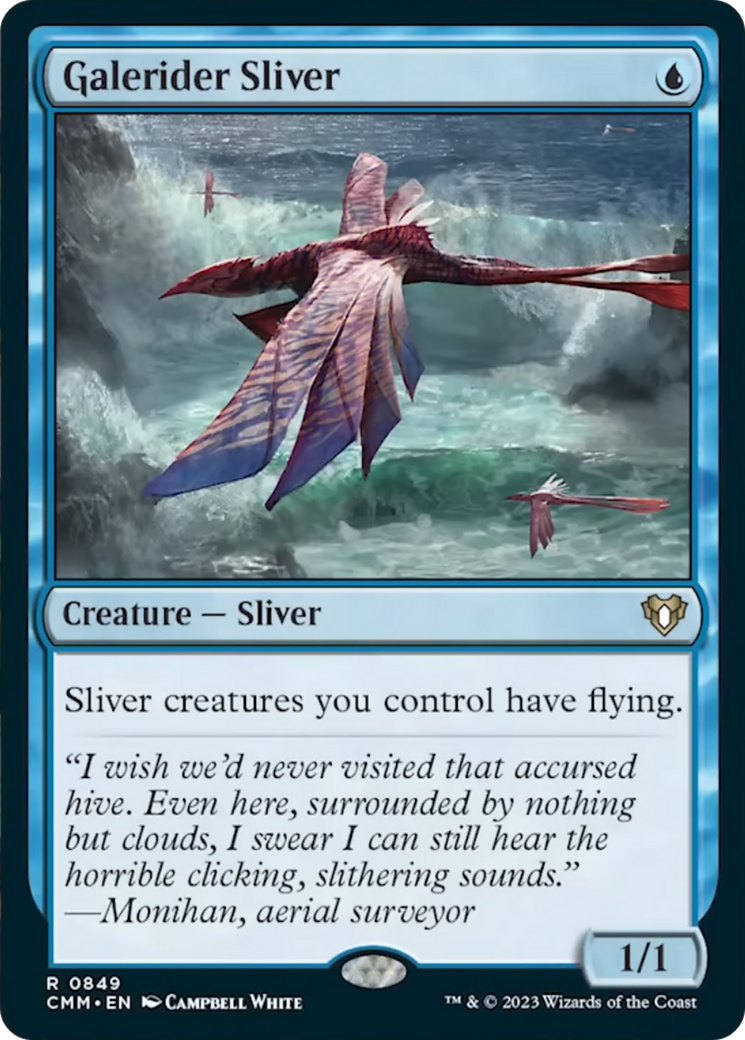 Galerider Sliver [Commander Masters] | Good Games Morley